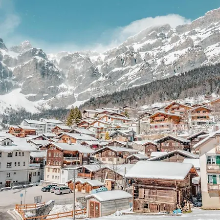 Hotel Paradis-leukerbad-therme 2*