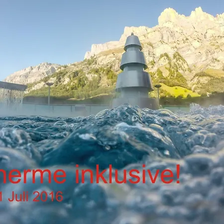 Paradis-leukerbad-therme ホテル 2*